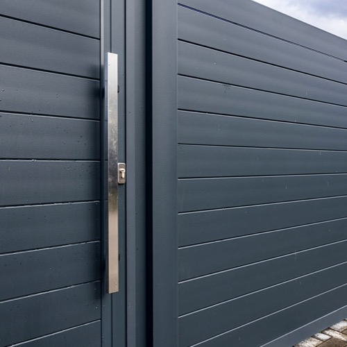 Clôture en aluminium - RAL 7016