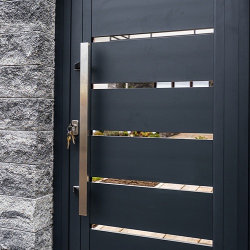 Clôture en aluminium - RAL 7016