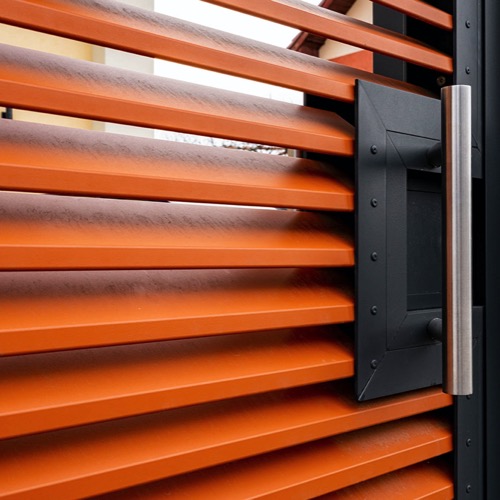 Clôture en aluminium - RAL 7016/8023