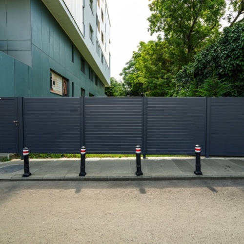 Clôture en aluminium - RAL 7024