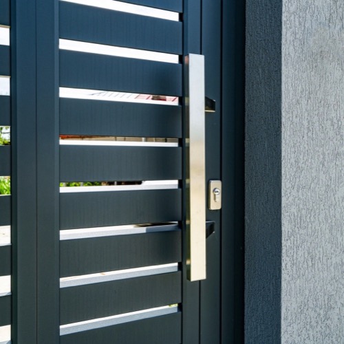 Clôture en aluminium - RAL 7016