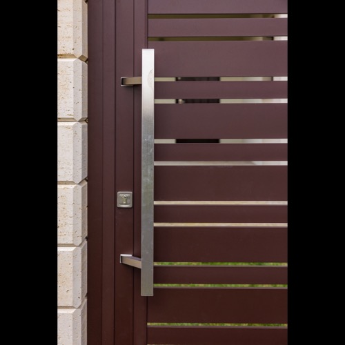 Clôture en aluminium - RAL 8017