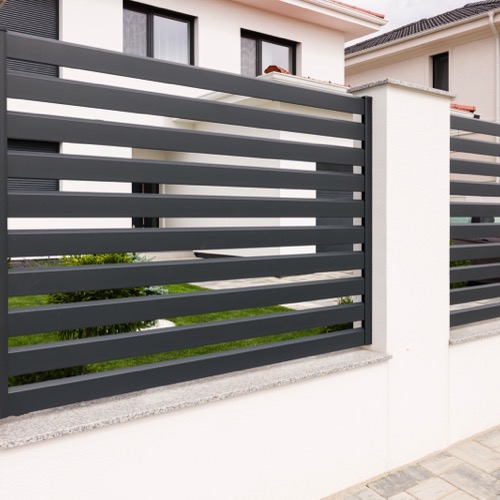 Clôture en aluminium - RAL 7016
