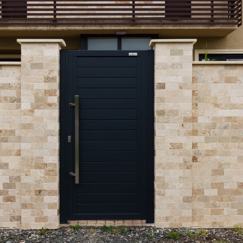 Clôture en aluminium - RAL 7016