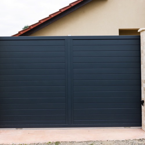Clôture en aluminium - RAL 7016