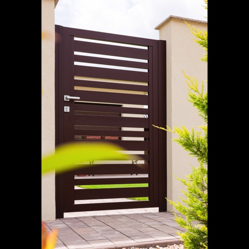 Clôture en aluminium - RAL 8017