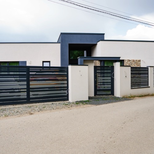 Clôture en aluminium - RAL 7016/7005