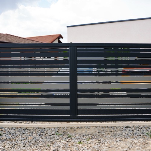 Clôture en aluminium - RAL 7016/7005